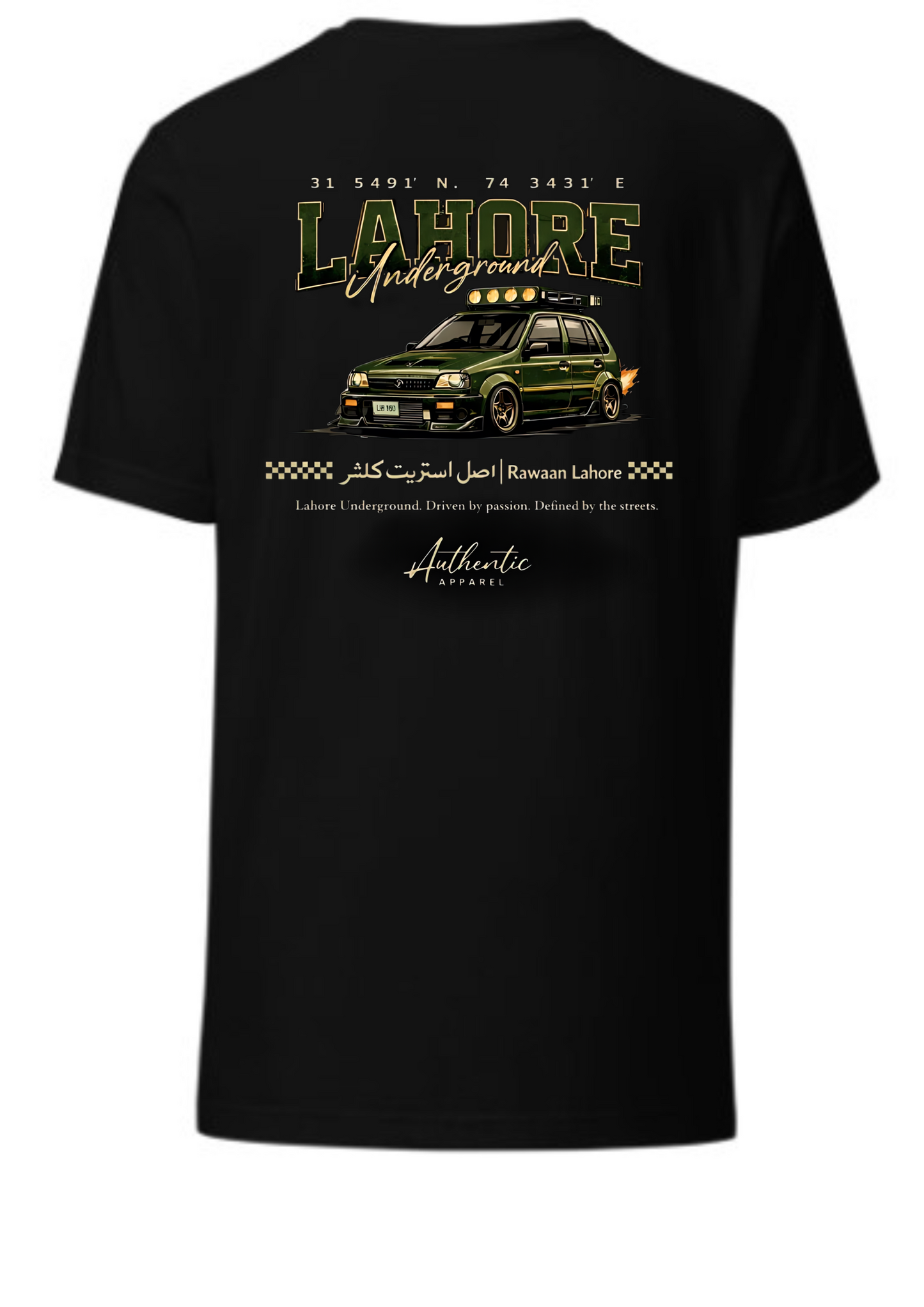 Lahore Underground – Streetwear Graphic Tee