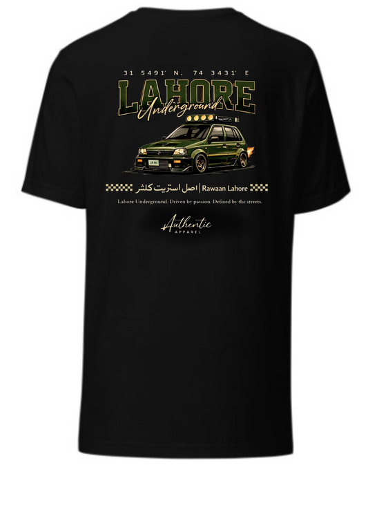Lahore Underground – Streetwear Graphic Tee